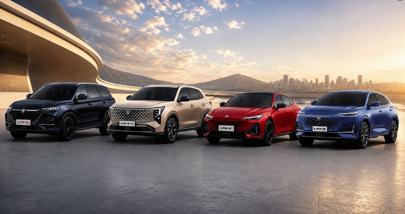 Модельный ряд Changan