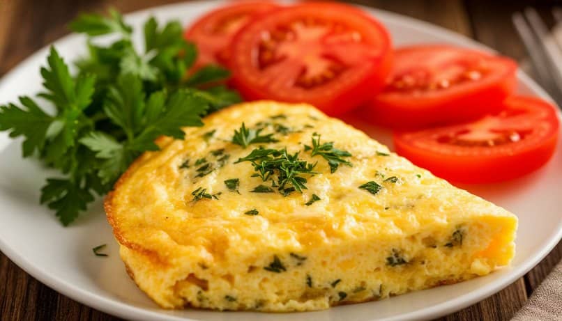 омлет с творогом рецепт в духовке