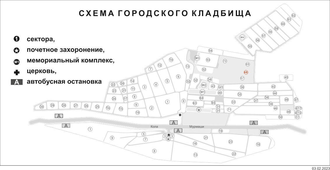 Кладбище мурмаши схема секторов