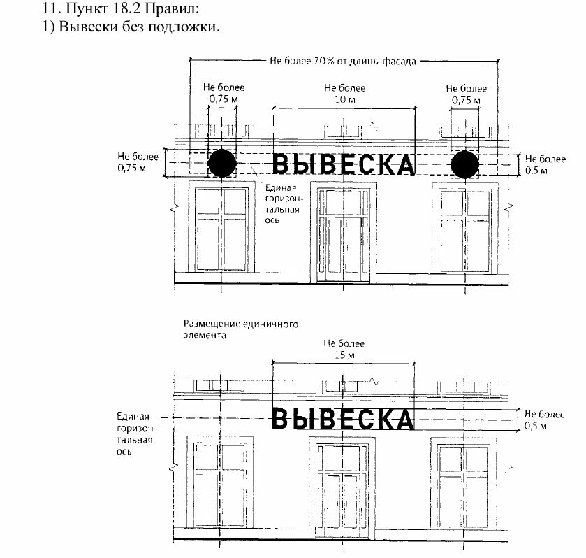 Проект вывески онлайн