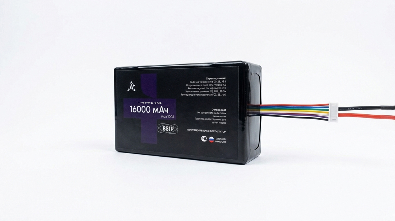 8S1P 16000 мА·ч Semi-Solid