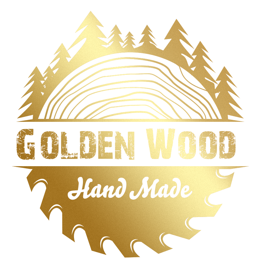GOLDEN WOOD hand made 