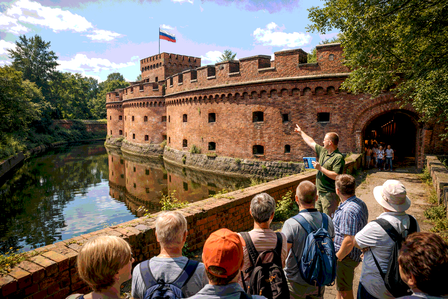 Форт №11 Дёнхофф: экскурсия и ров