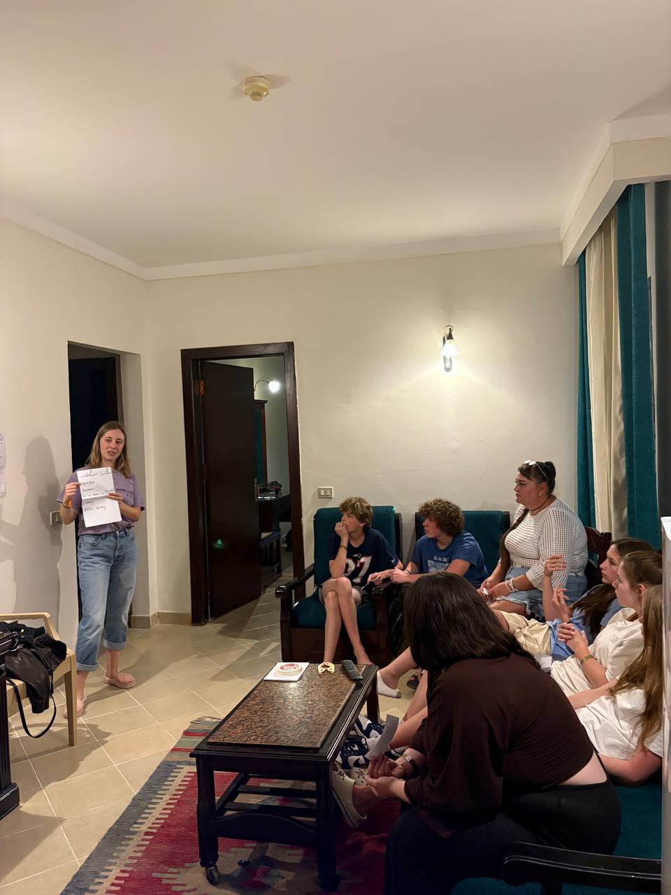 Урок английского в Египте