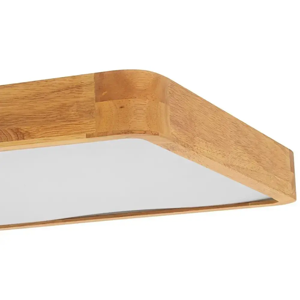 Современный скандинавский деревянный потолочный светильник