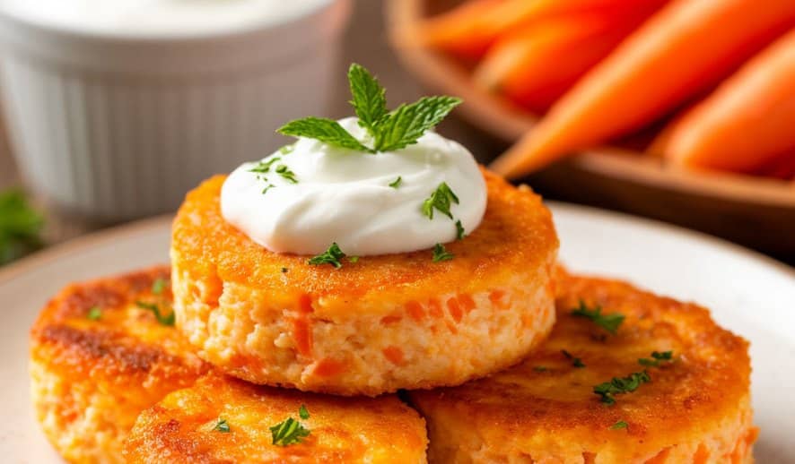 Сырники из творога с морковью и яблоком