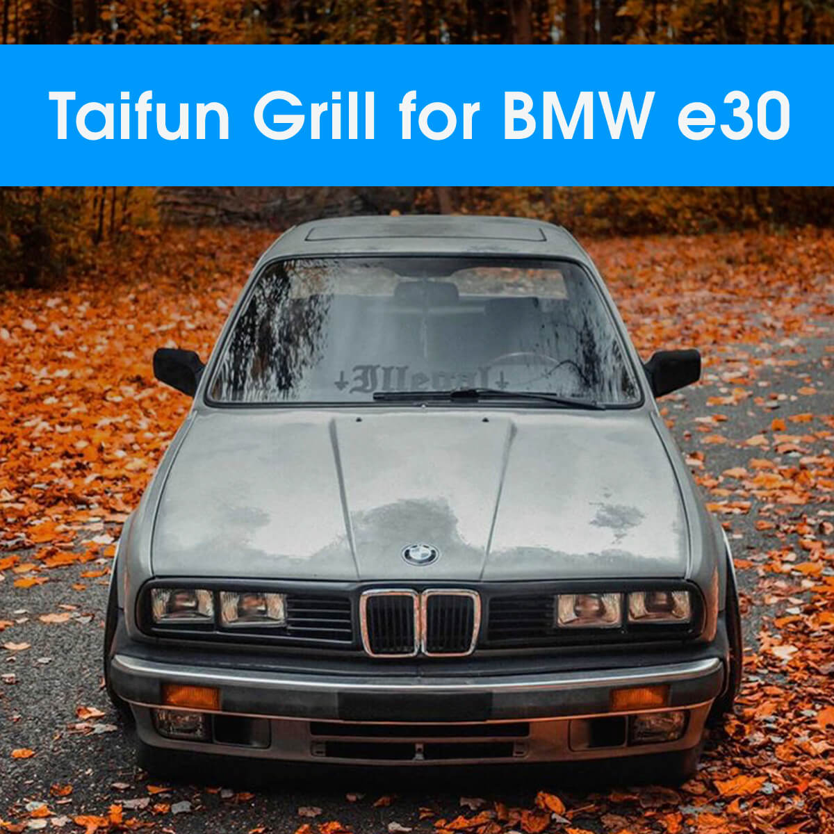 Bmw E30 Tuning: Taifun Grill Part For Sale | Autosportplastic