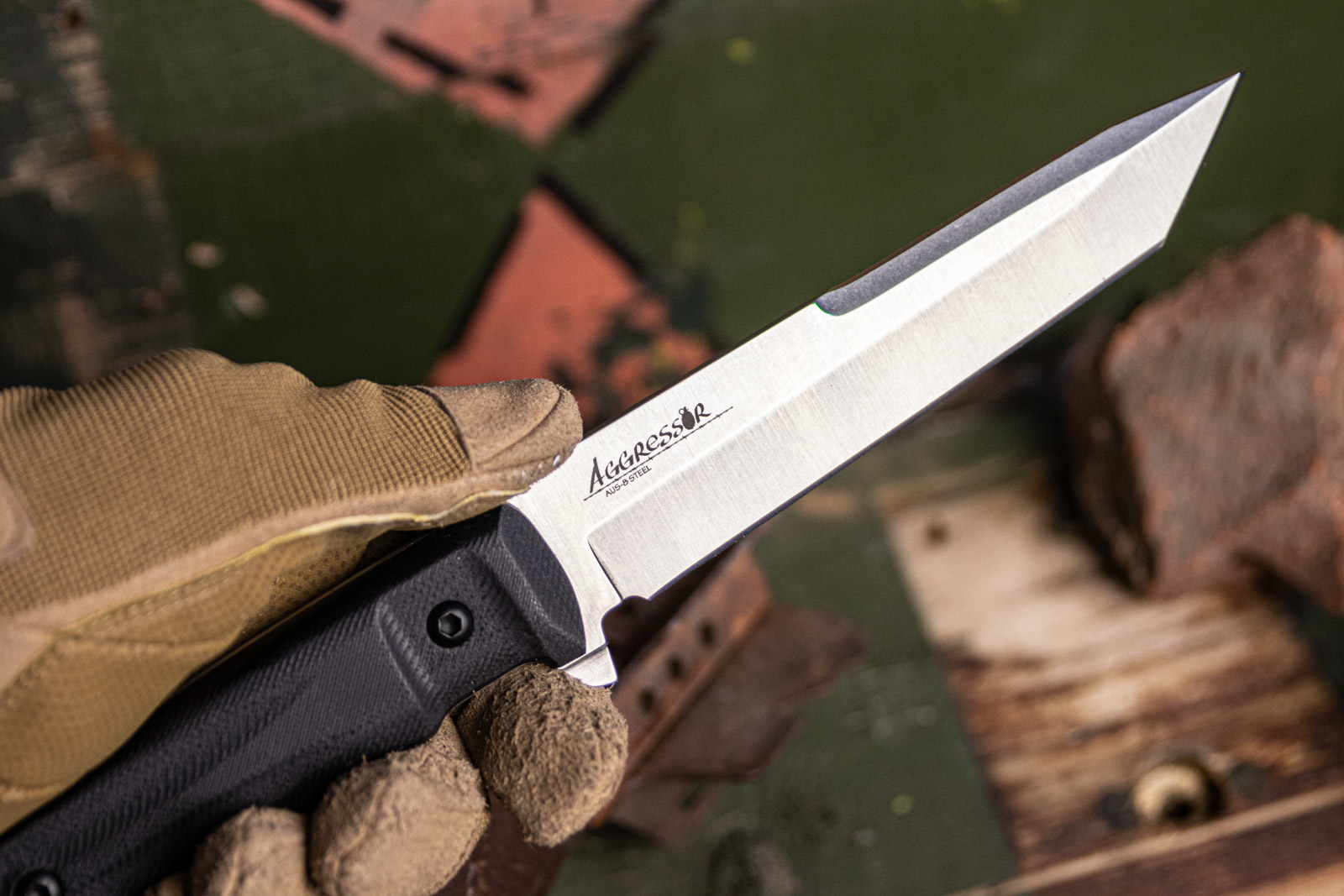 Aggressor Tactical Fixed-Blade Knife | Kizlyar Supreme