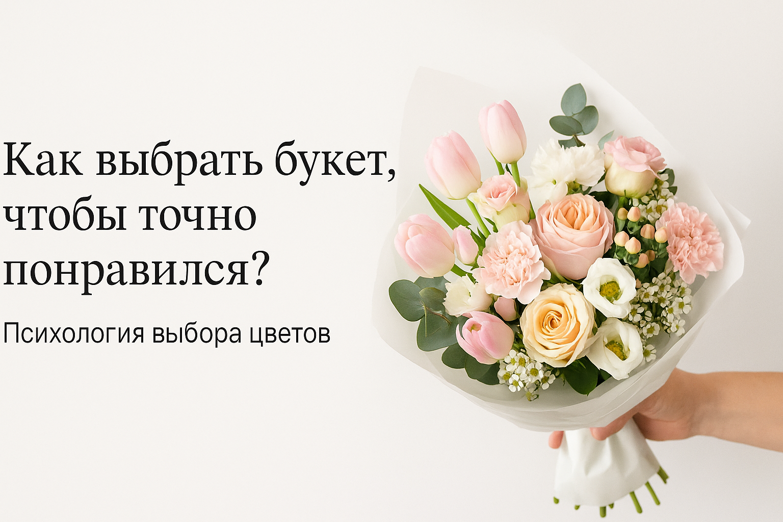 Как выбрать букет, чтобы точно понравился? Психология выбора цветов