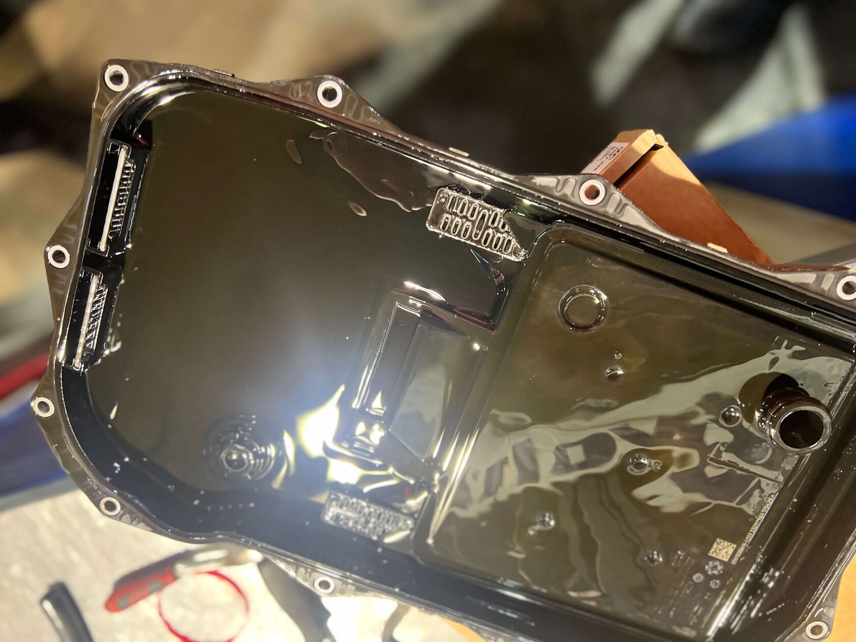 Состояние магнитов поддона ZF