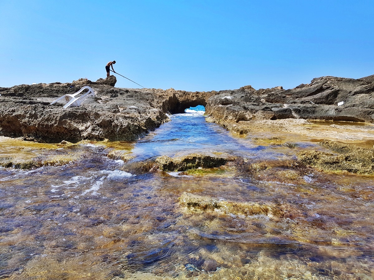 Каменистые бухты - Ахзив. Пляжи в Израиле, блог.