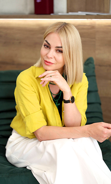 Анна Бойко, основатель компаний МЕБЕЛЬ MORE и ШТОРЫ MORE — комплексные проекты интерьеров и корпусной мебели на заказ в г. Краснодар от Giuseppe