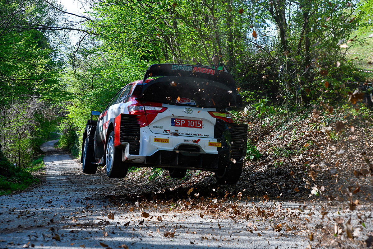 Себастьен Ожье и Жюльен Инграссиа, Toyota Yaris WRC, ралли Хорватия 2021