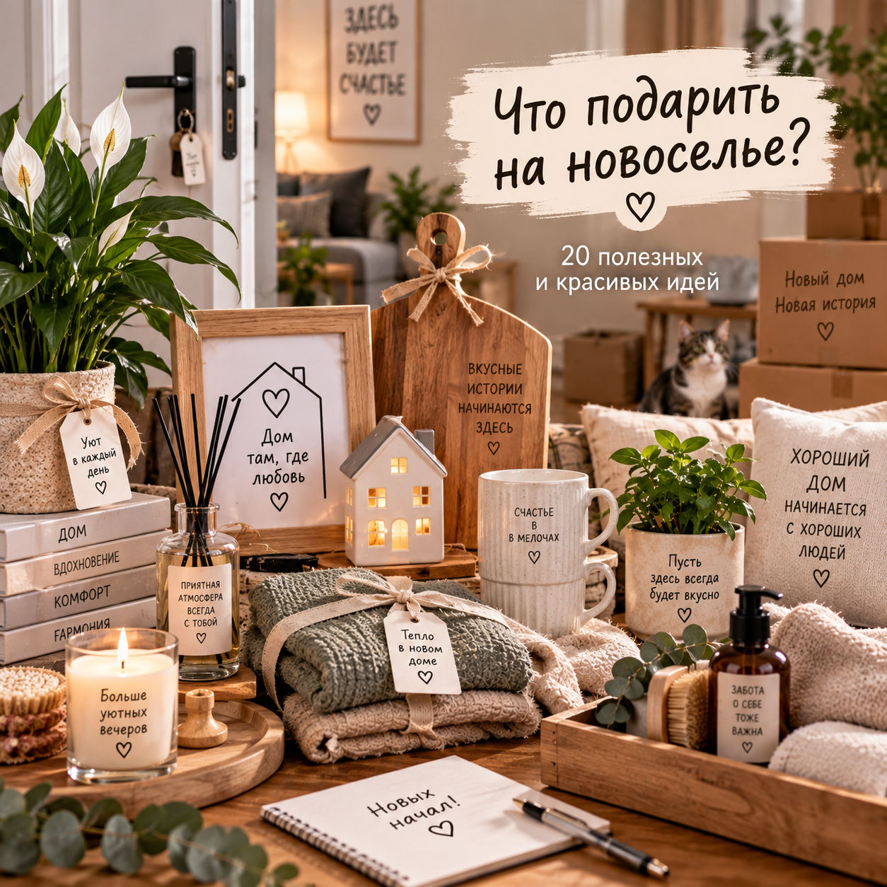 что подарить на новоселье - онлайн Ярмарка ручной работы - ресурс Я НАЙДУ