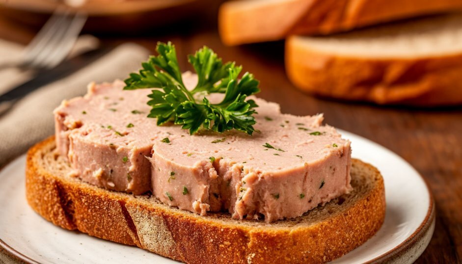 Паштет из мяса индейки с печенью