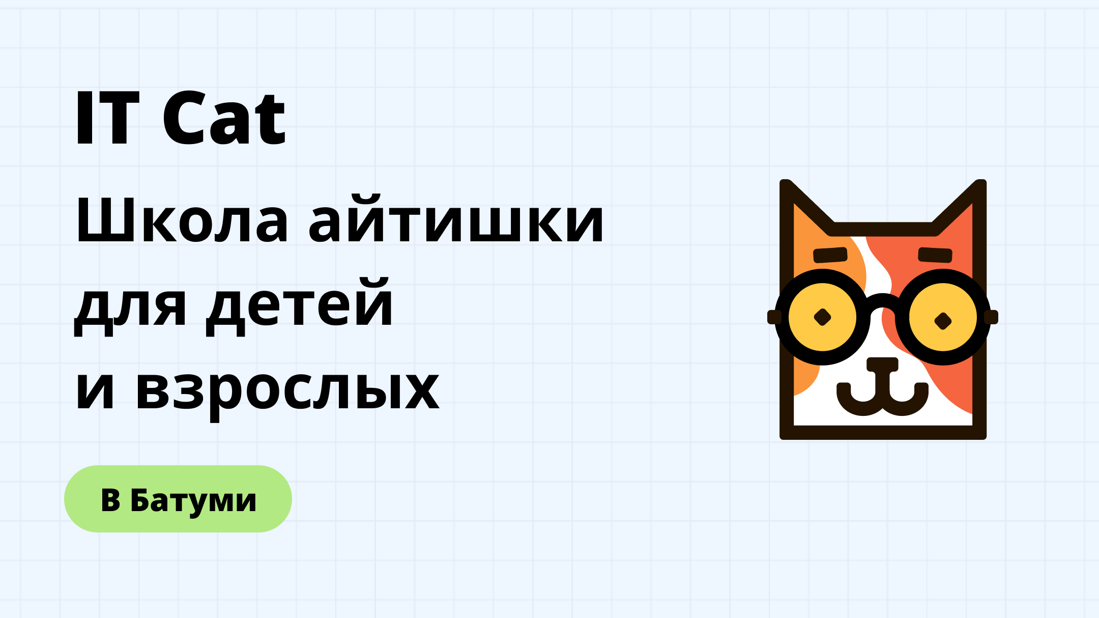 IT Cat – Школа программирования в Батуми для детей и взрослых