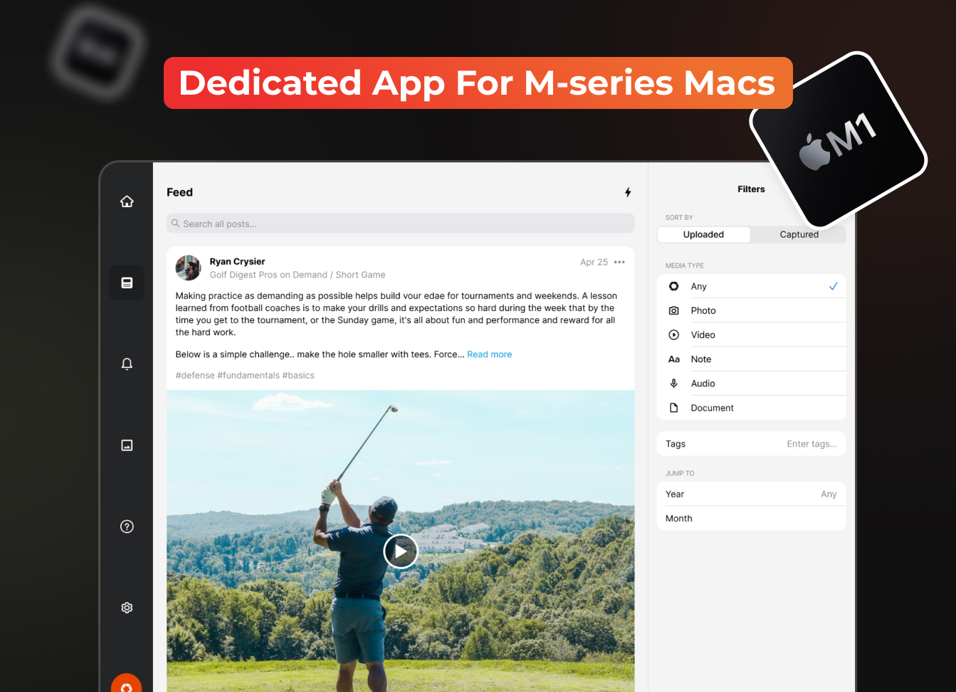 CoachNow App for M-series Macs