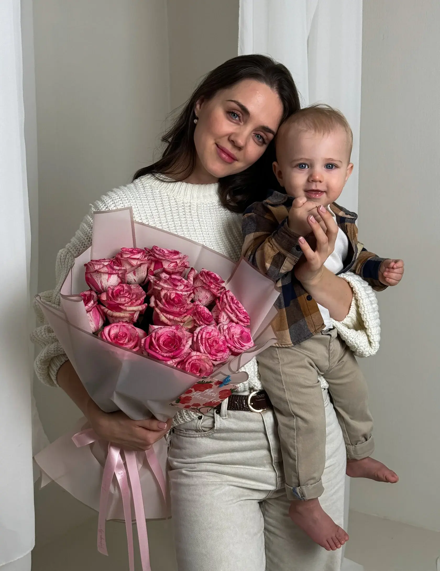 Букеты ко дню матери