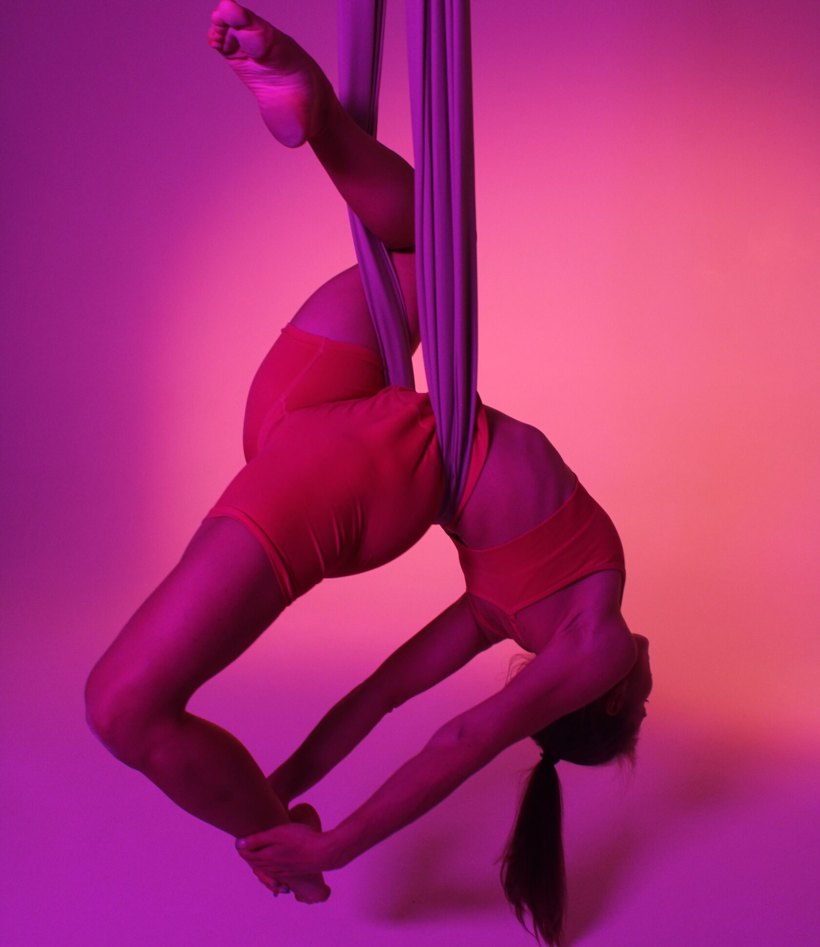 Растяжка в подвесных гамаках СПБ