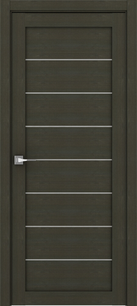 Дверь межкомнатная Eco Light 2125 остекленная цвет Велюр Шоко