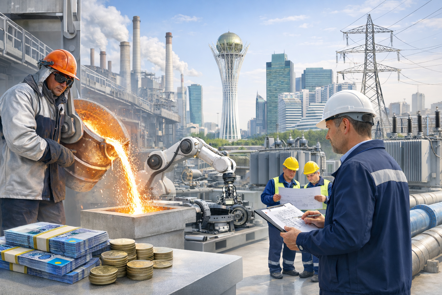 Казахстан инвестирует в 200 проектов в 2026 году