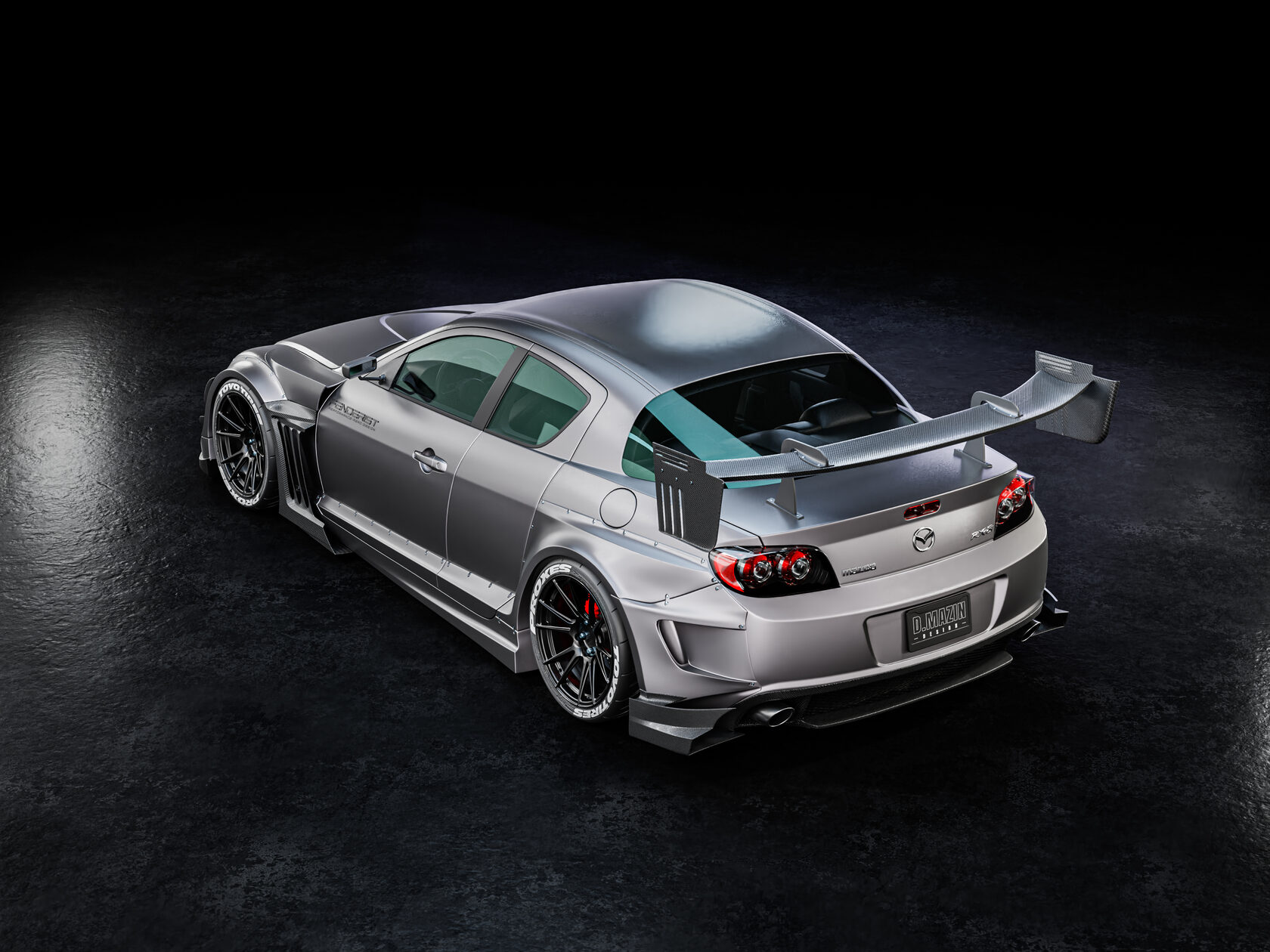 FENDERIST SPECS S Front fender elerons Mazda RX-8 2008-2012