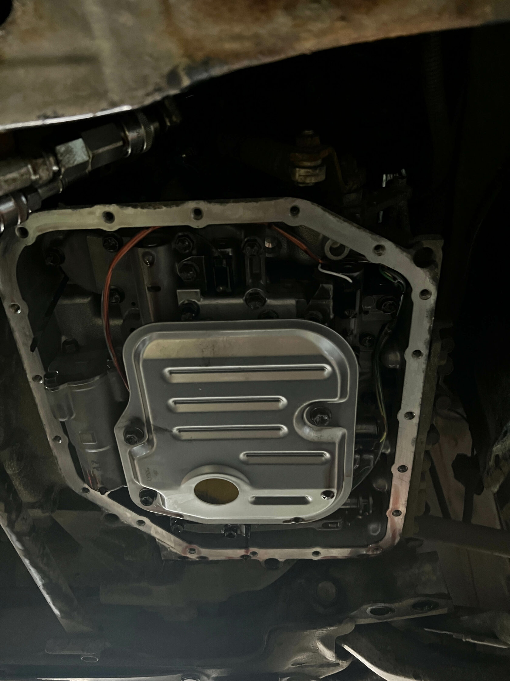 Установка нового фильтра АКПП Lynx