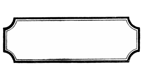 пустая наклейка