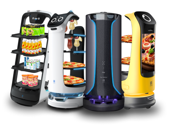 Роботы официанты