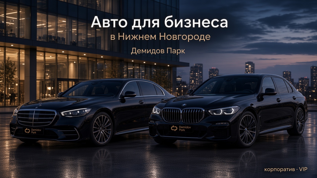 Аренда авто для бизнеса и корпоративов в Нижнем Новгороде