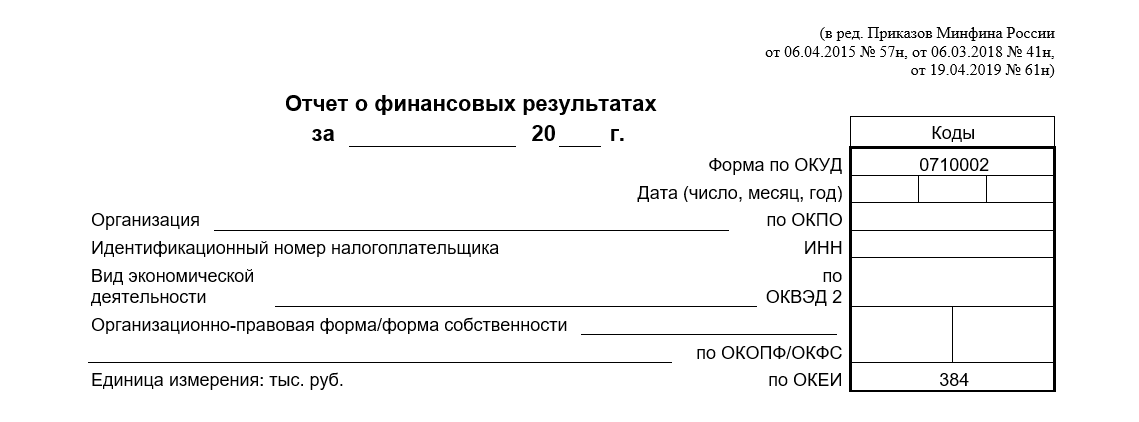 Отчет о финансовых результатах: что это такое и как его составить