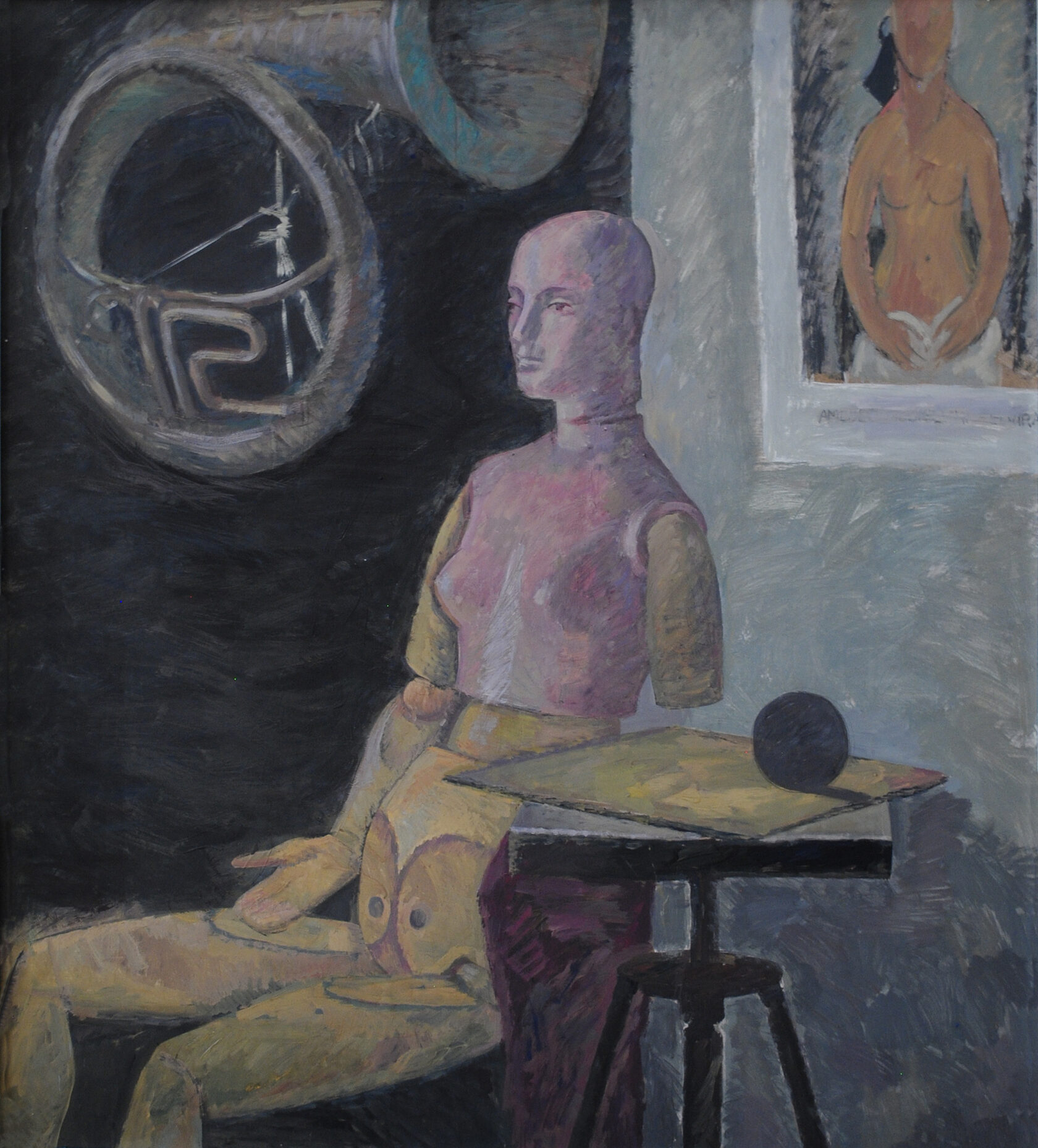 Modigliani with a mannequin