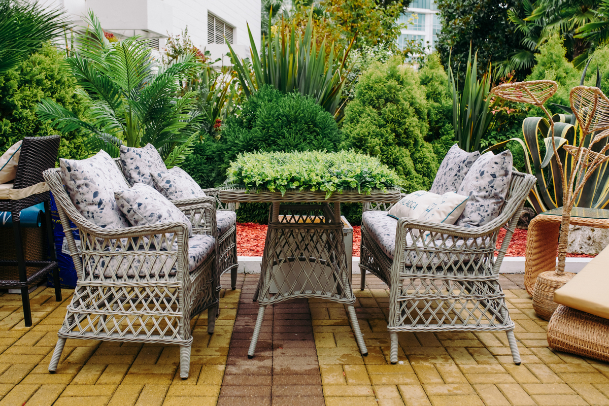 Садовая мебель из искусственного ротанга