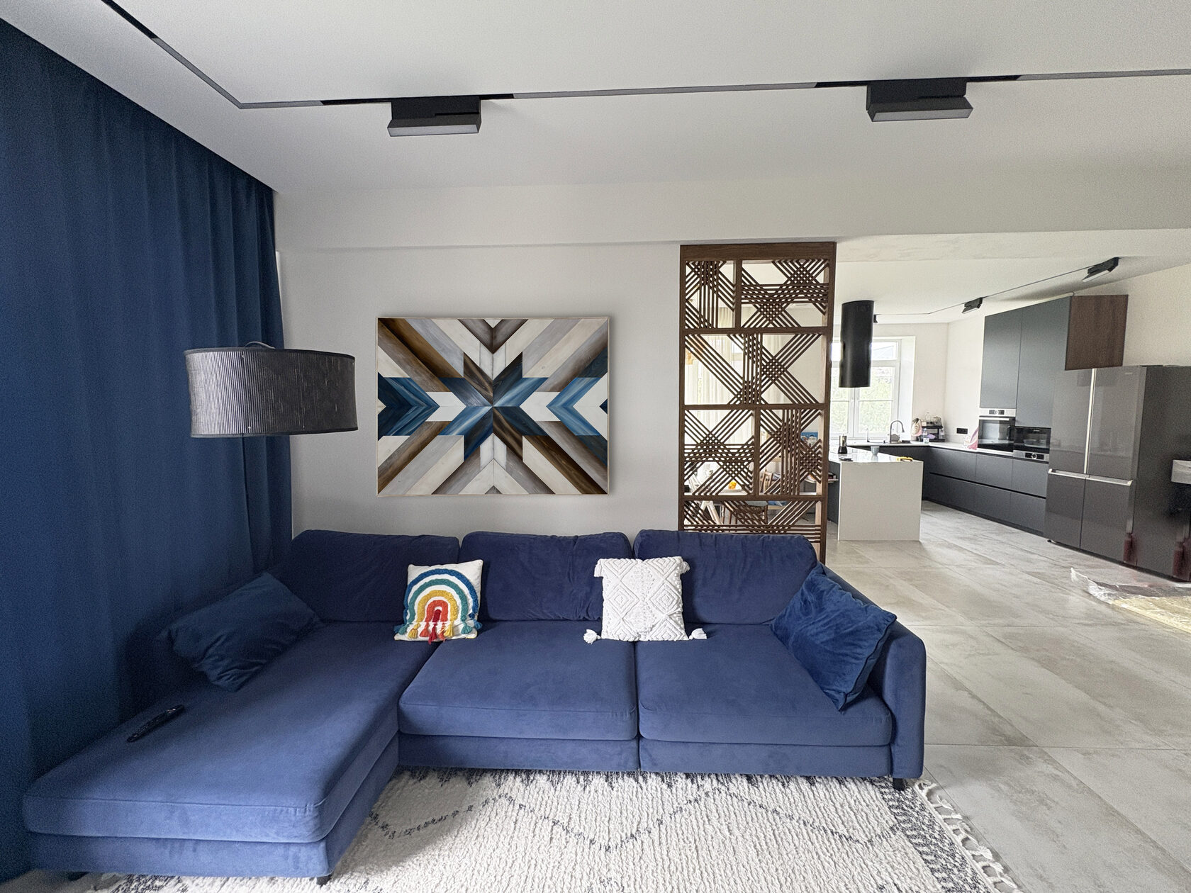 деревянная перегородка