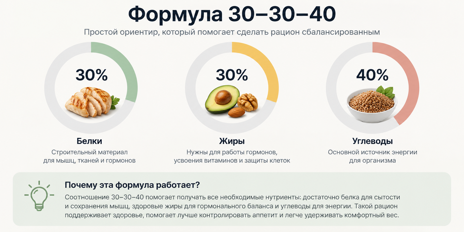 Формула 30-30-40