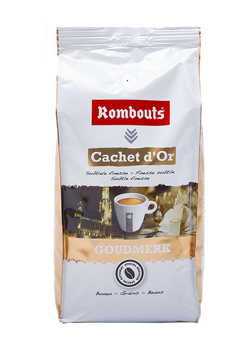 Ромбаутс кофе Rombouts Cachet D'or, 500 гр, кофе в зёрнах купить в ...