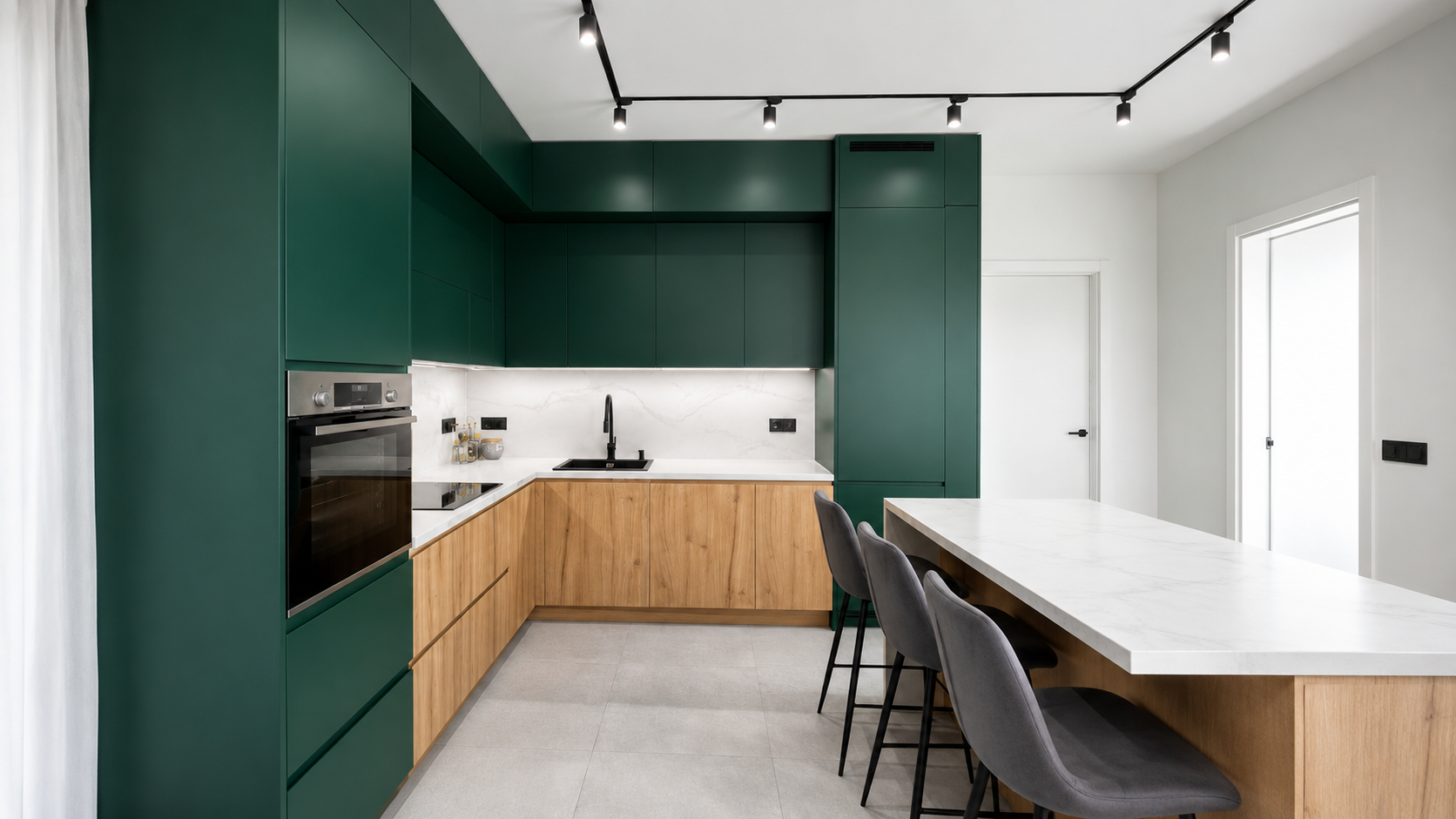 Кухня на заказ — реализованный проект Цех-Мебель