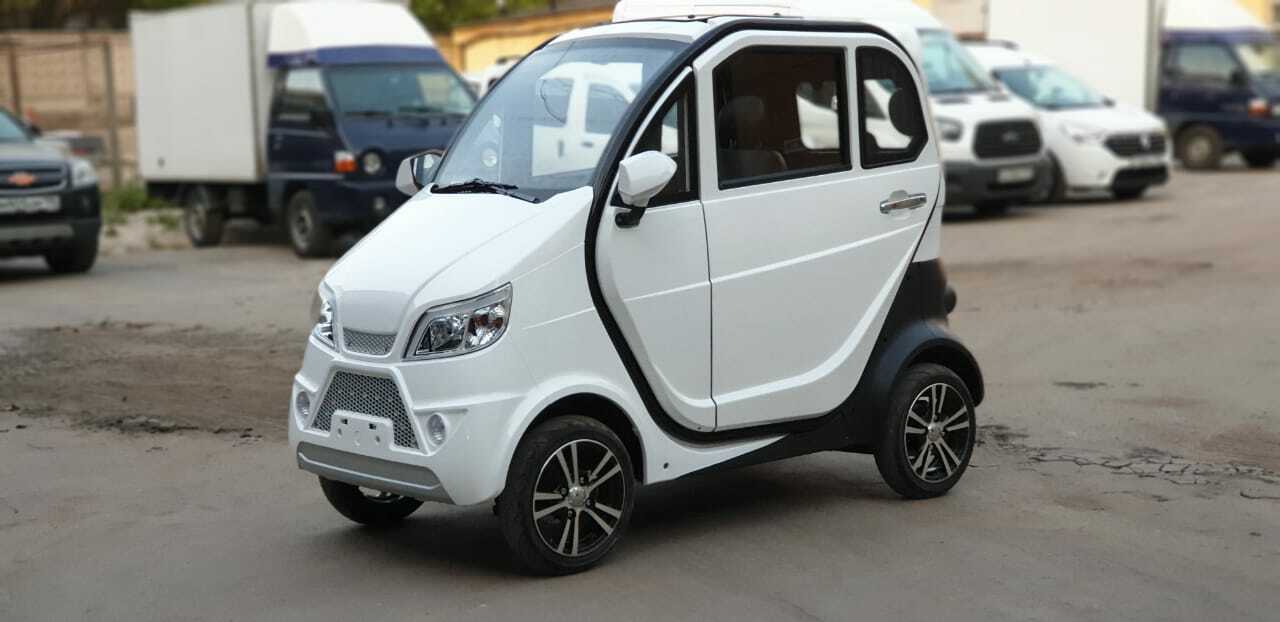 Квадроцикл электромобиль citycar Triscooter Django el ev