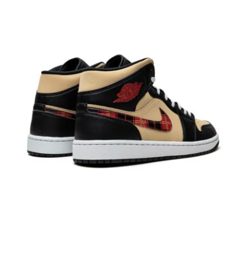 Оригинальные кроссовки Nike Air Jordan 1 Mid SE &quot;Tartan Swoosh&quot; купить в Москве