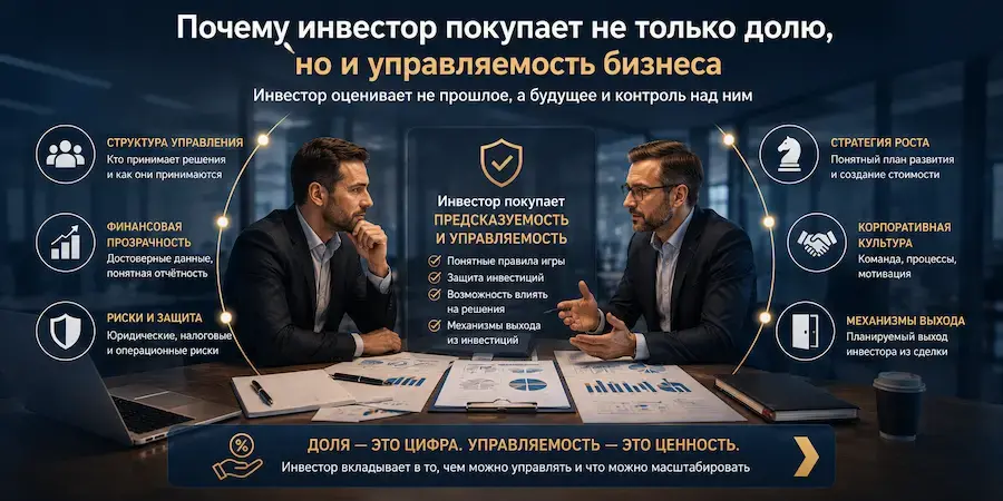 Два бизнесмена обсуждают сделку