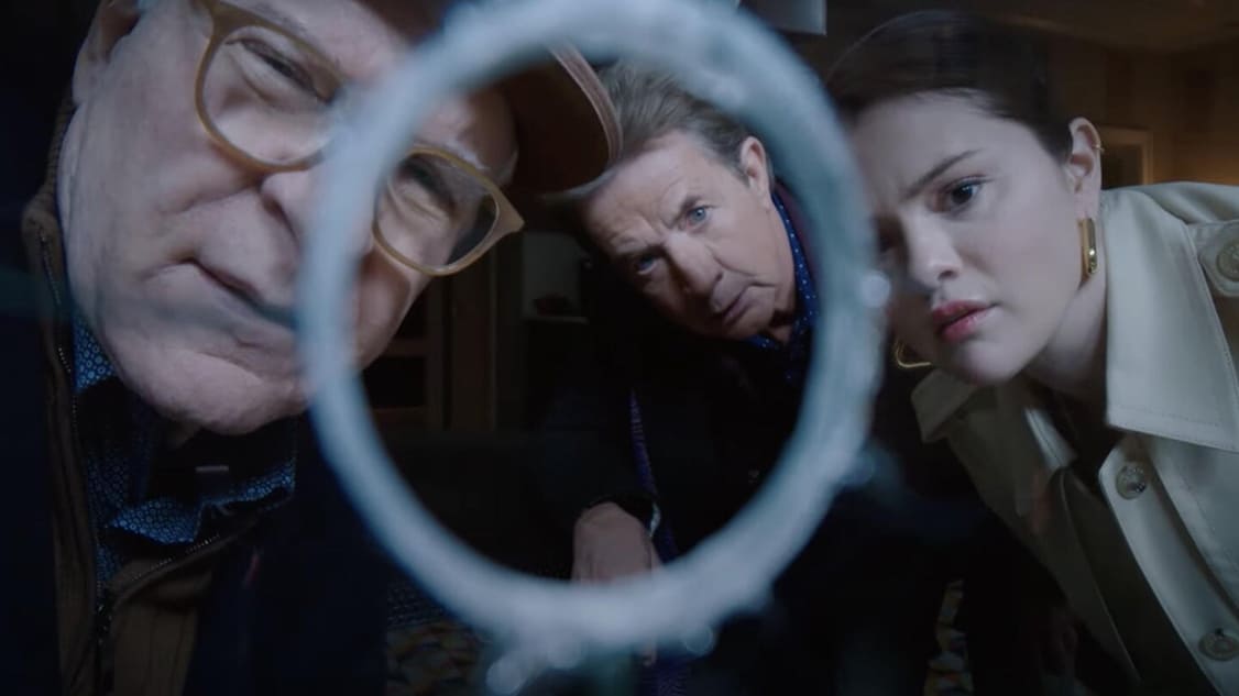 кадр из сериала «Убийства в одном здании» (Only Murders in the Building)
