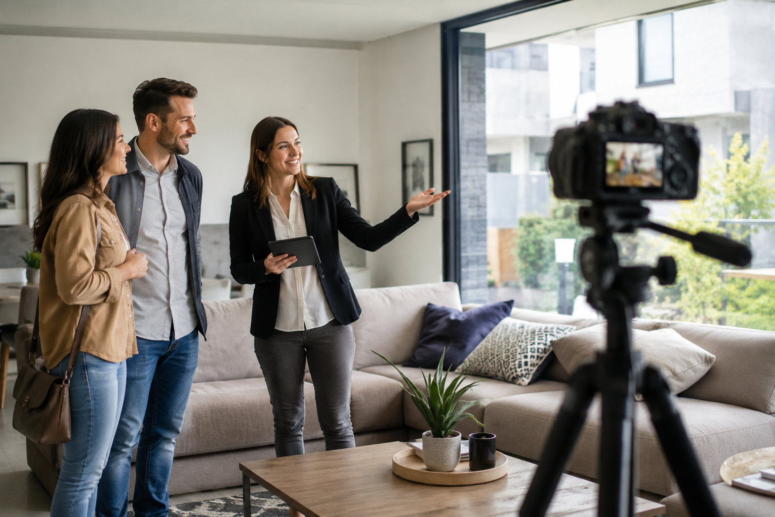 Clientes adquiridos con un programa de referidos inmobiliario.