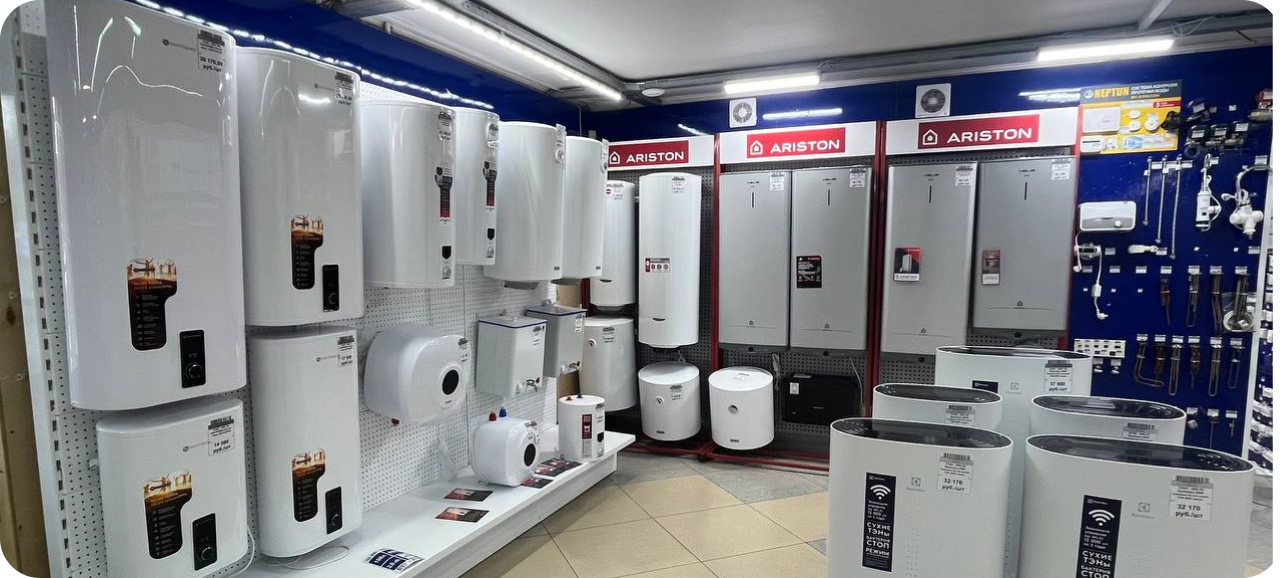 Магазин водонагревателей Термолюкс Сибирь