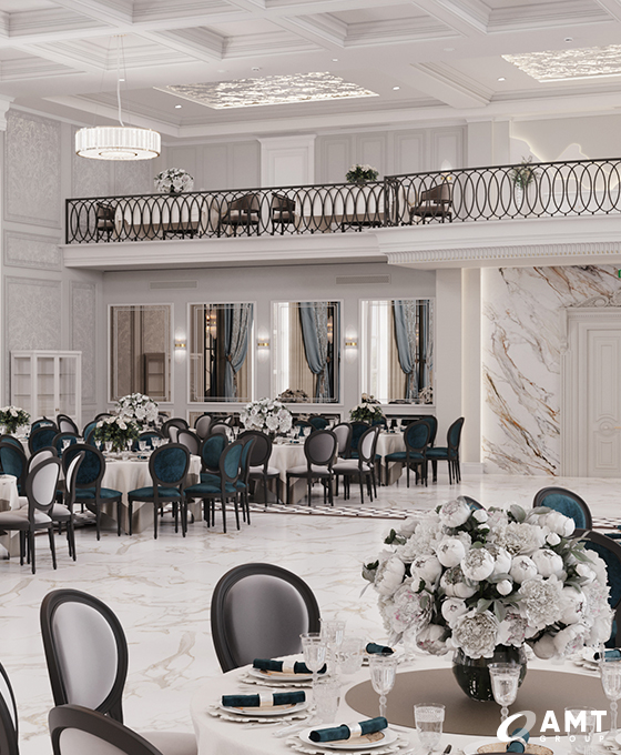 Банкетный зал дома торжеств Prince Palace