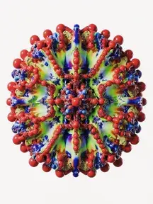 Исходное изображение: Цветная скульптура III