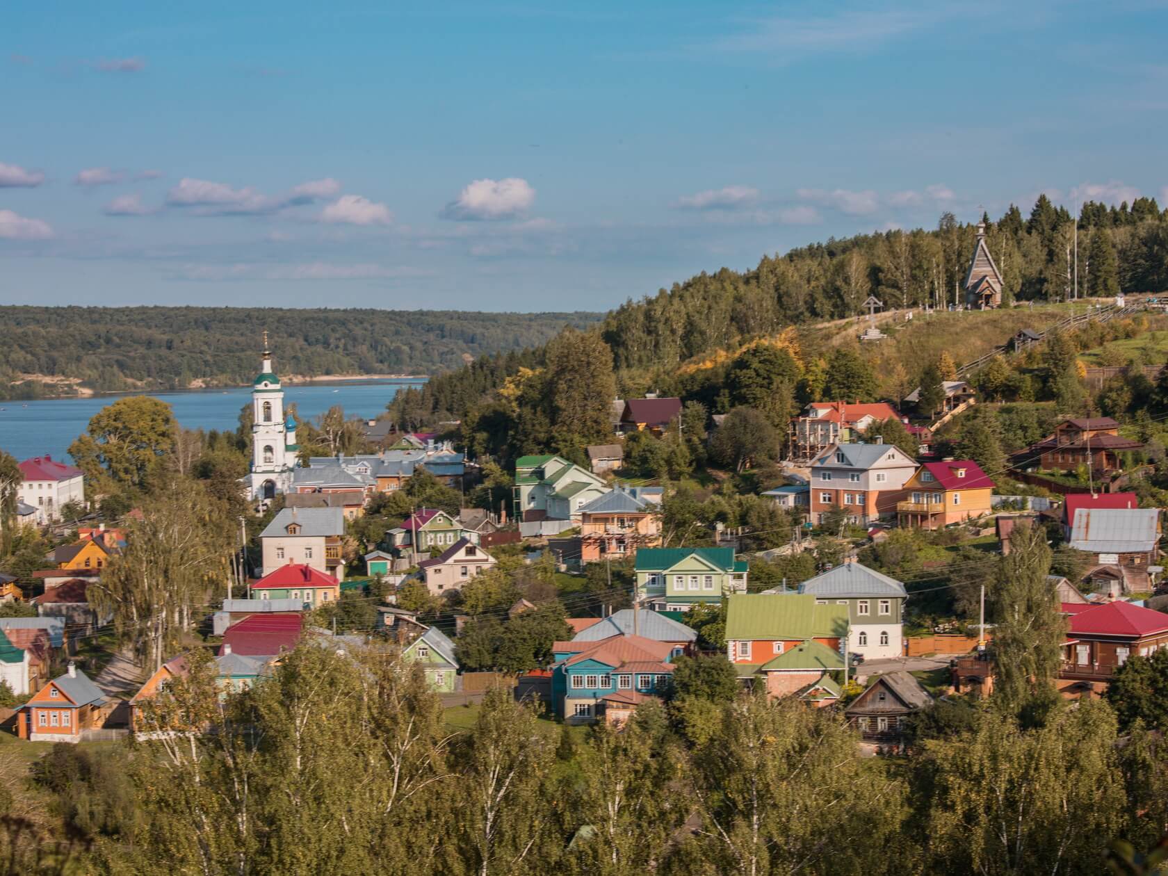 Левитановский Плёс, художественный Палех