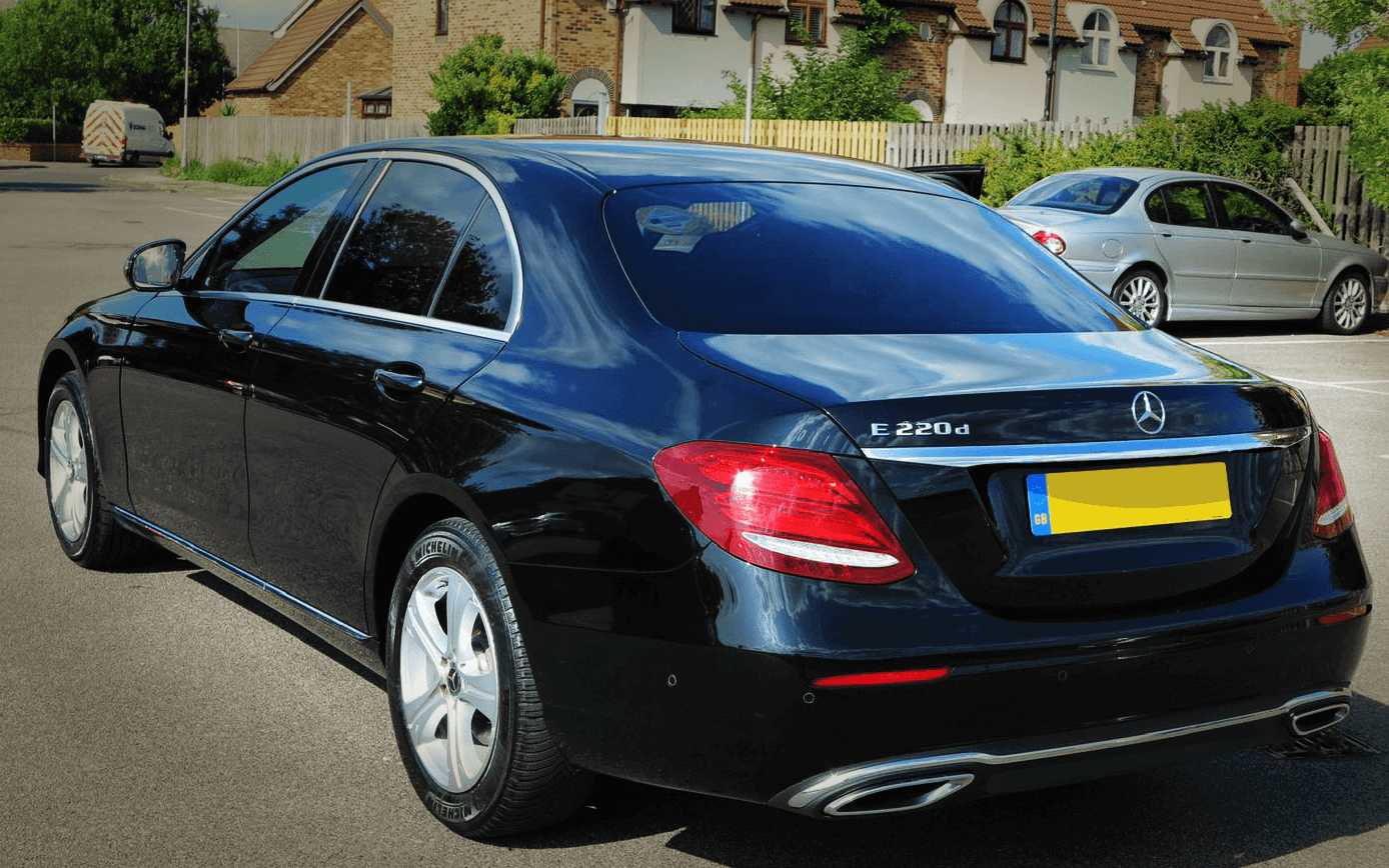 Mercedes E Class PCO car hire