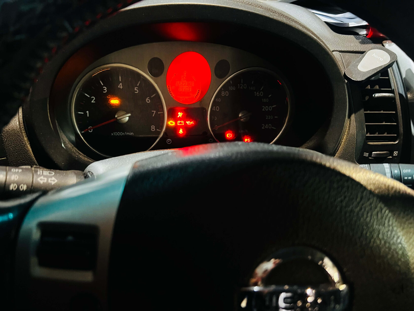 Nissan X-Trail T31 после замены антифриза