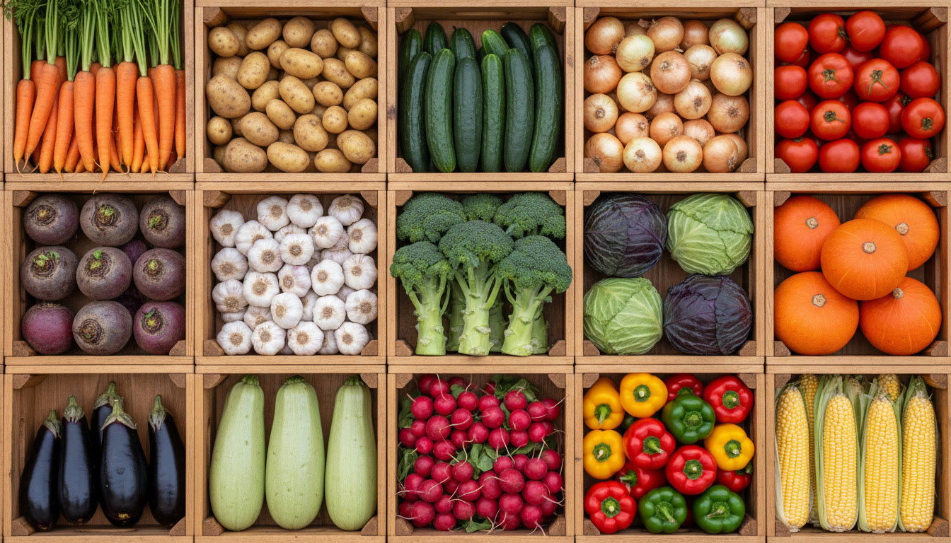 Vegetable stall