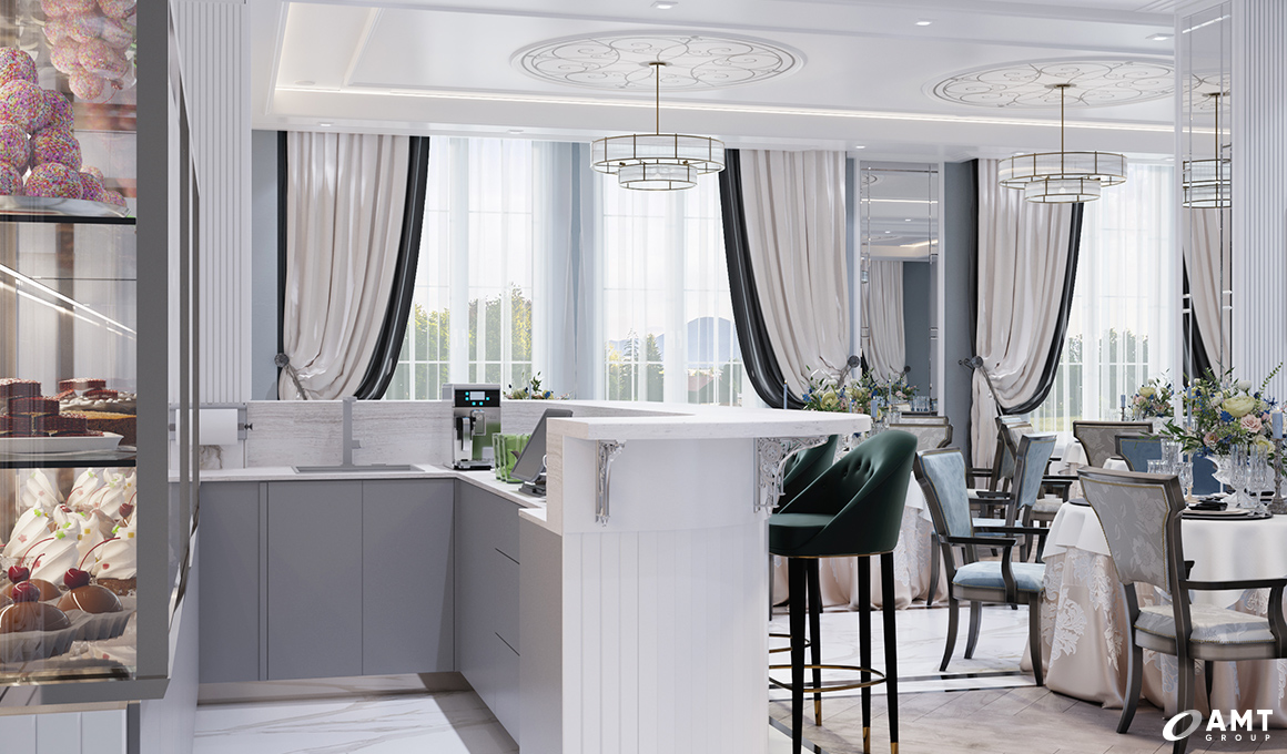 Малый банкетный зал дома торжеств Prince Palace